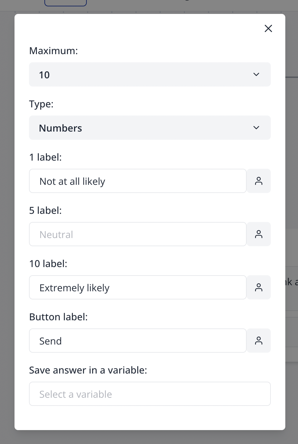 NPS configuration